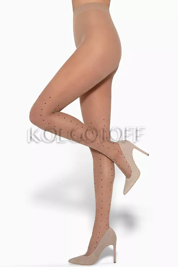 Колготки с узором в точку оптом GATTA Dotsy 14 collant 20