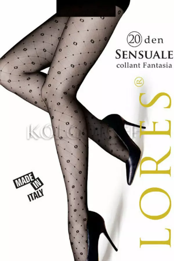 Колготки женские с узором оптом LORES Sensuale 20