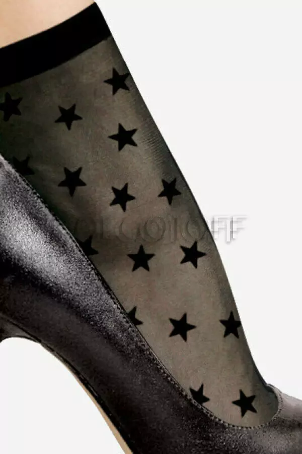 Носки женские с узором оптом LORES Stelline 20 calzino