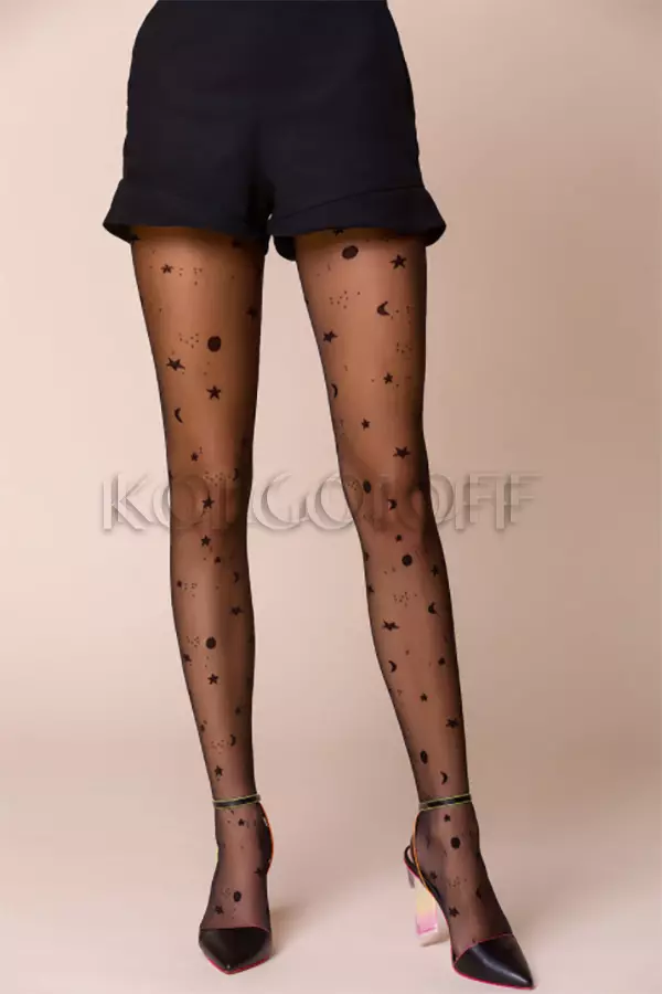 Женские колготки с узором оптом GABRIELLA Cosmos 20