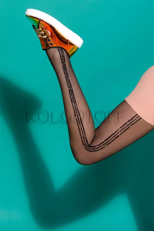 Женские колготки с узором оптом GABRIELLA Kaya 20