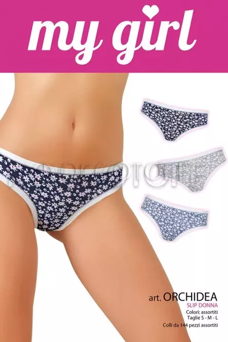 Хлопковые трусики-слип оптом JADEA by Intimo Artu Orchidea