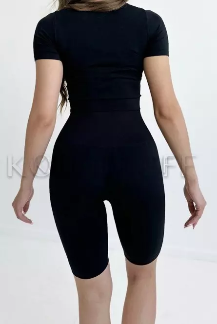 Бесшовные велосипедки оптом с широким поясом GIULIA TRACKS Energy