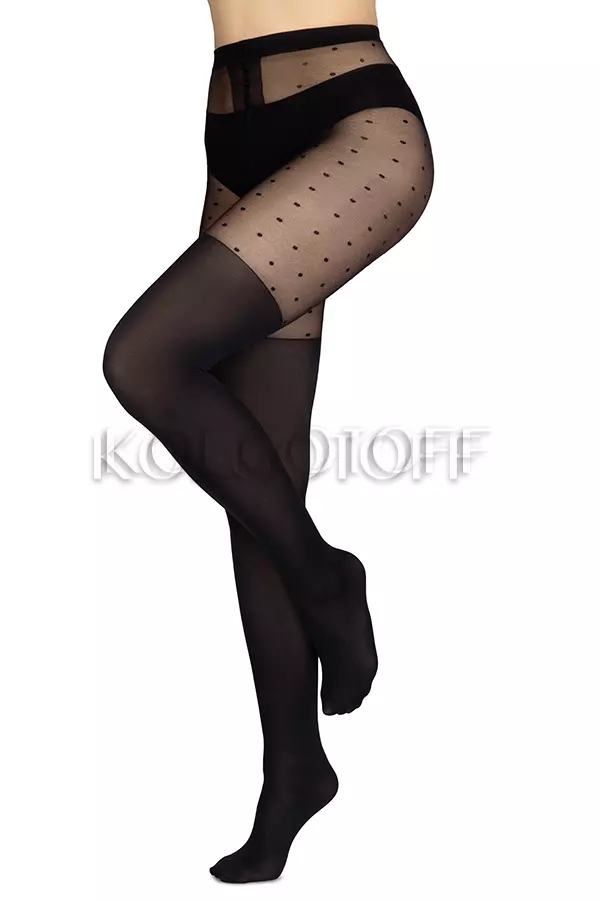 Колготки с имитацией чулок оптом ANNES Izzy 60