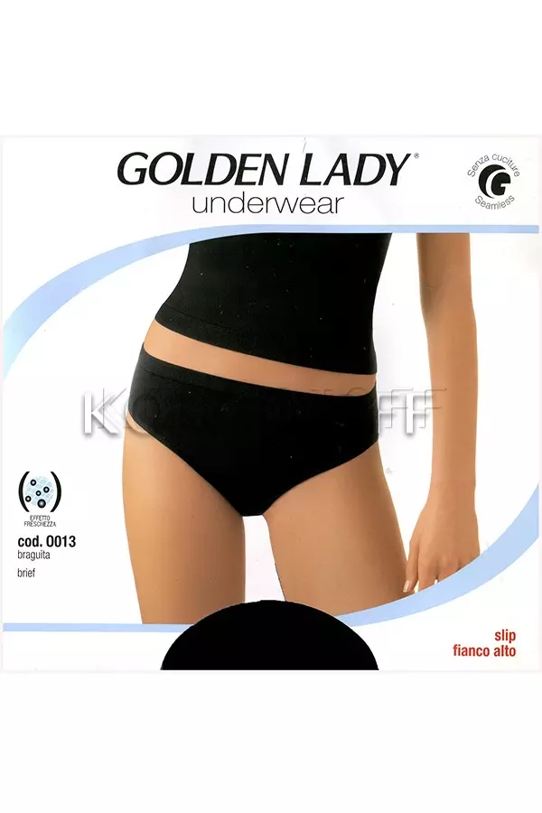 Бесшовные трусики-слип оптом GOLDEN LADY Slip fianco alto 0013