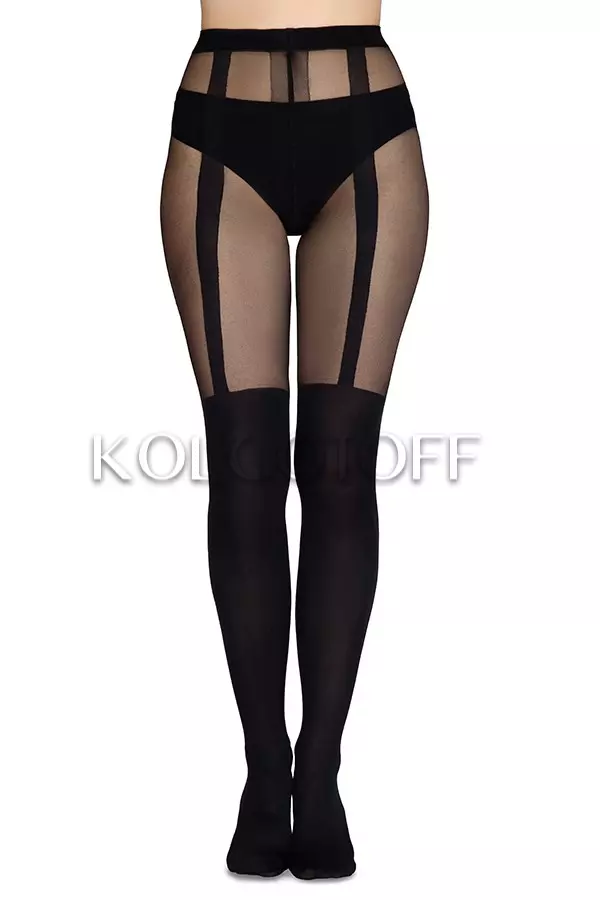 Колготки с имитацией чулок оптом Annes Sharini