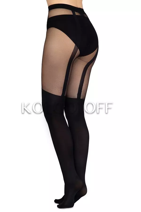 Колготки с имитацией чулок оптом Annes Sharini