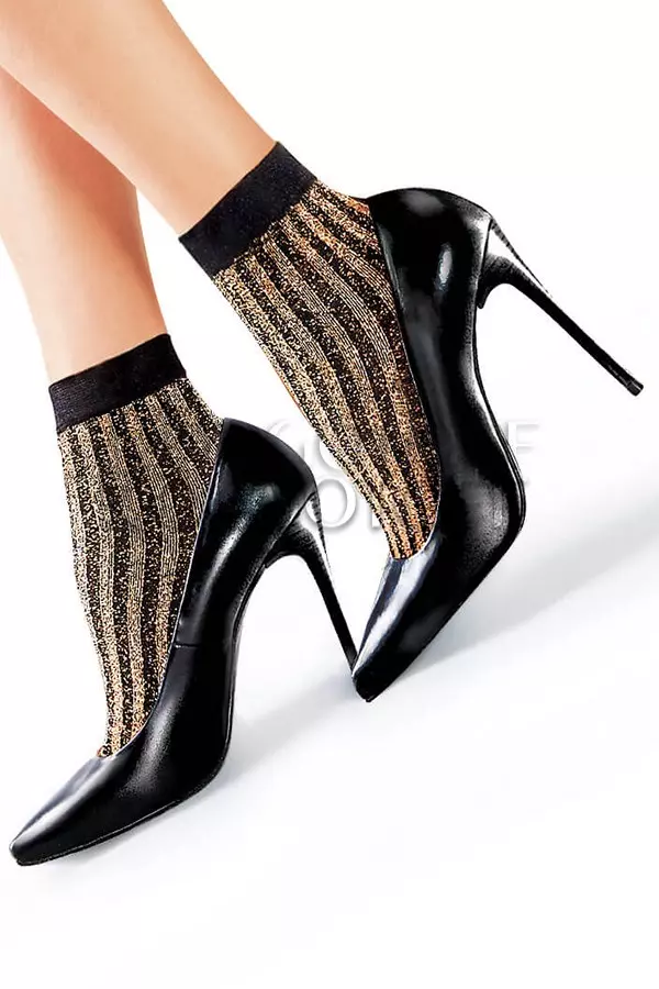 Женские носки с люрексом оптом LORES Elara calzino