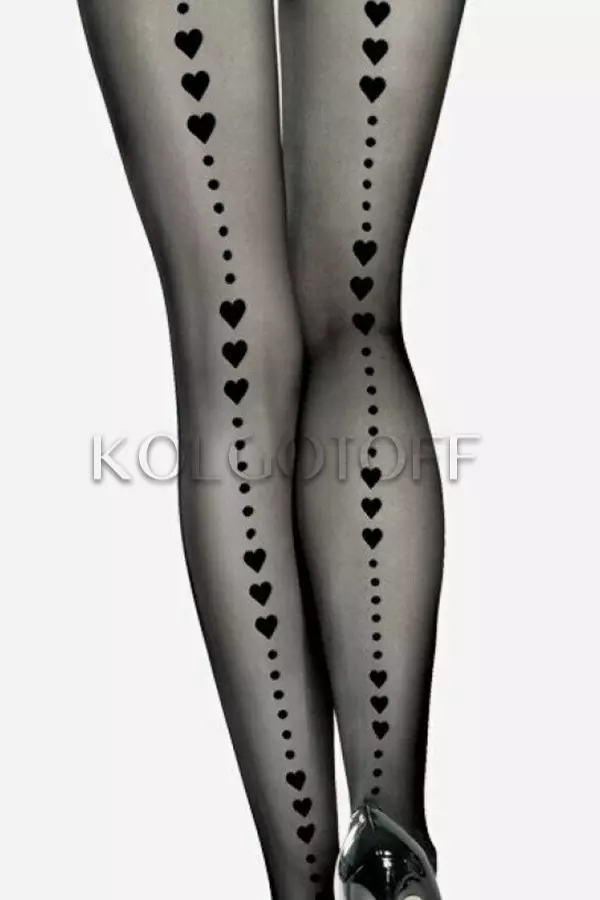 Колготки с узором оптом LORES Bergamo 20