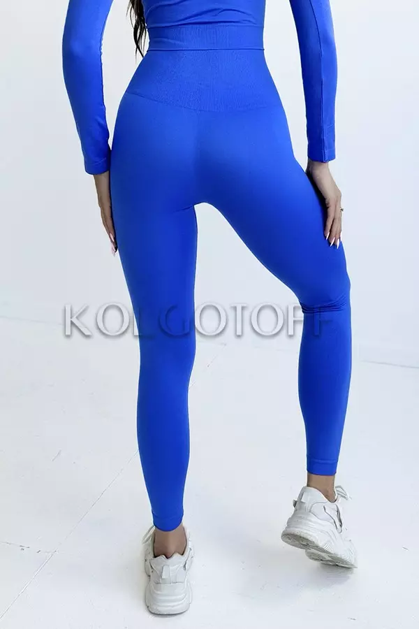 Бесшовные лосины с широким поясом оптом KOLGOTOFF Leggings High Waisted