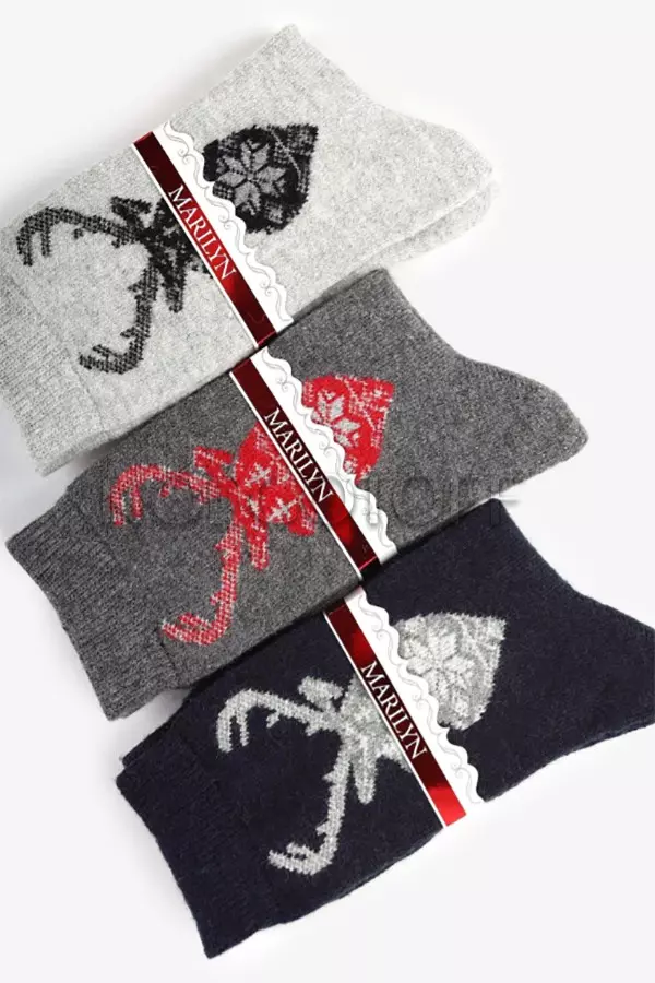 Носки тёплые оптом MARILYN No Terry X40