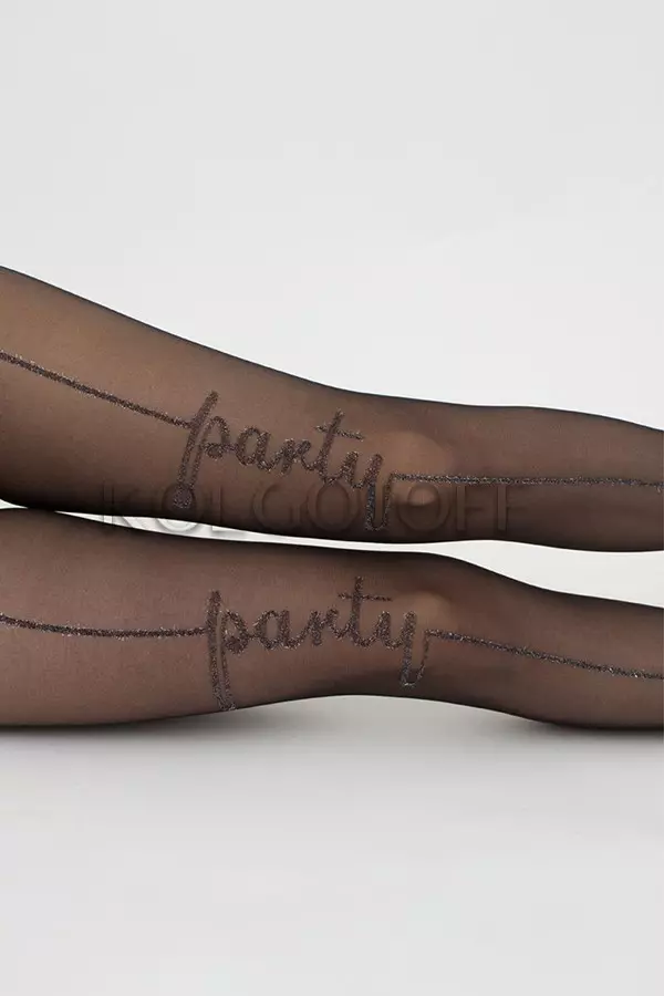 Колготки с люрексом оптом GIULIA Party 20 model 2