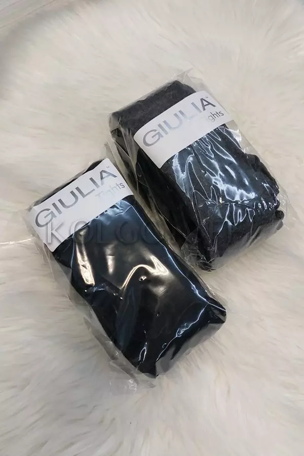 Махровые женские колготки оптом GIULIA Terry 250 мягкая упаковка