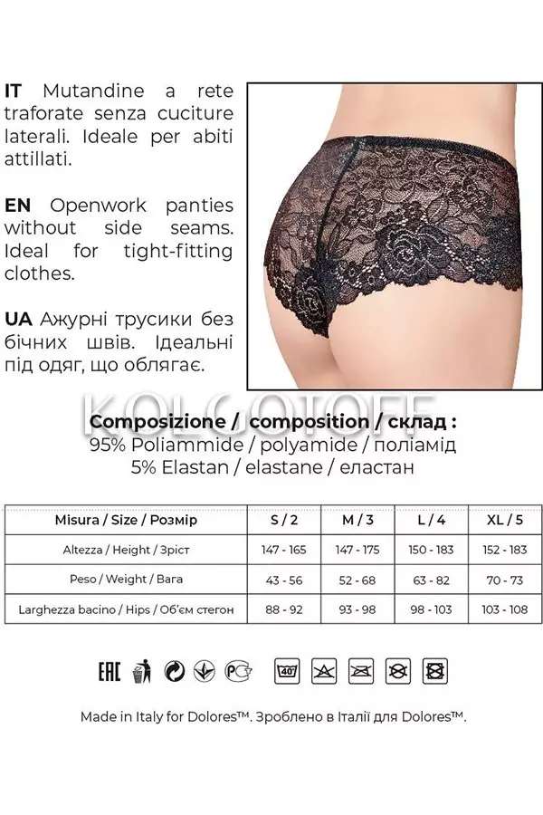 Кружевные трусики оптом DOLORES Claire 899