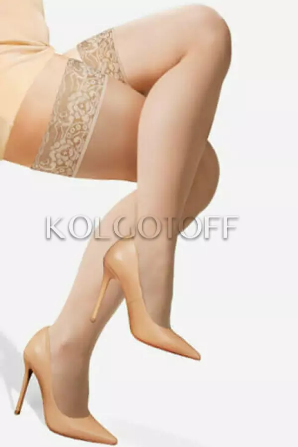 Чулки женские оптом LORES Roma 15 PLUS autoreggenti