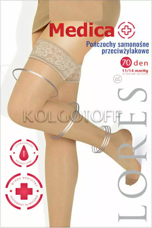 Чулки лечебные оптом LORES Medica 70
