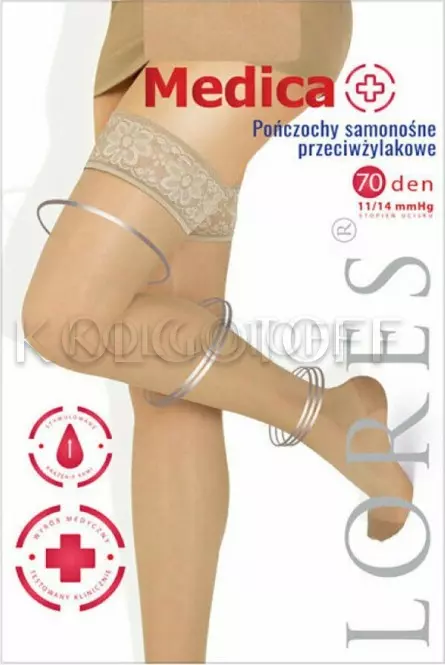 Чулки лечебные оптом LORES Medica 70