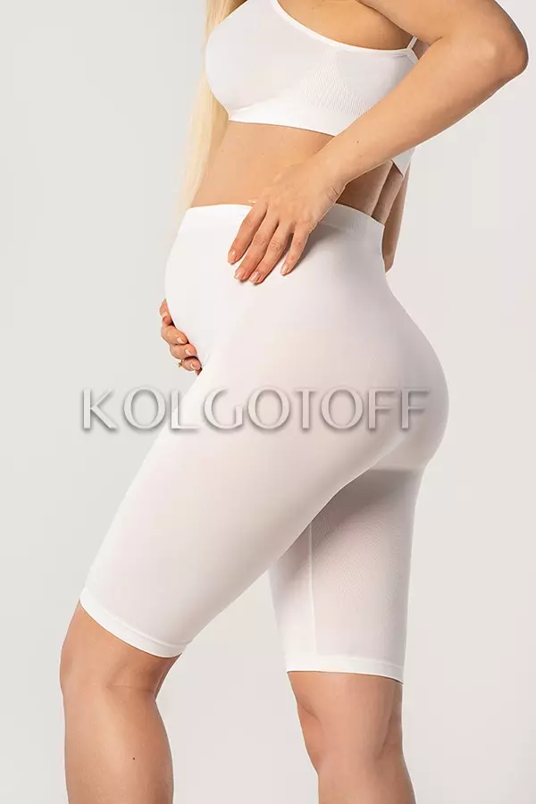Бесшовные шорты для будущих мам оптом KOLGOTOFF Mama Shorts 90 Den