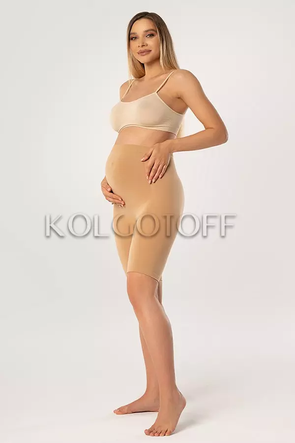 Бесшовные шорты для будущих мам оптом KOLGOTOFF Mama Shorts 90 Den