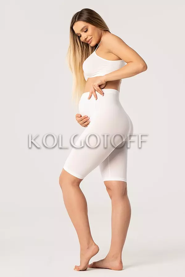 Бесшовные шорты для будущих мам оптом KOLGOTOFF Mama Shorts 90 Den