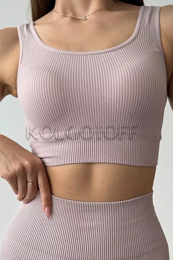 Топ женский бесшовный оптом GIULIA TOP RIB