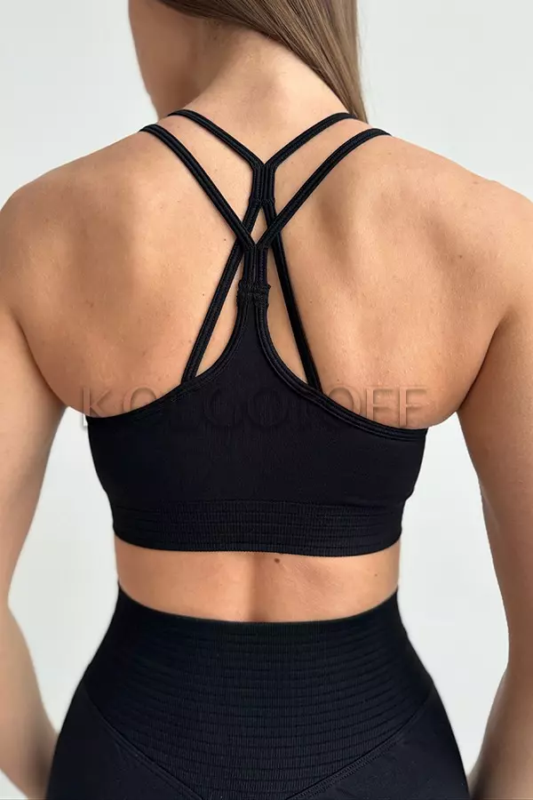 Бесшовный спортивный топ оптом TM KOLGOTOFF TOP Define Seamless