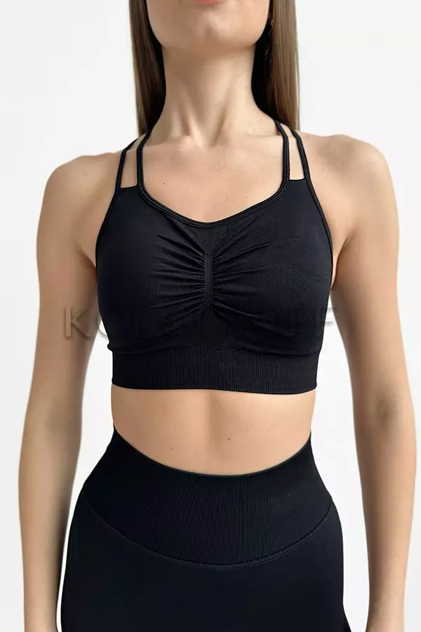 Бесшовный спортивный топ оптом TM KOLGOTOFF TOP Define Seamless