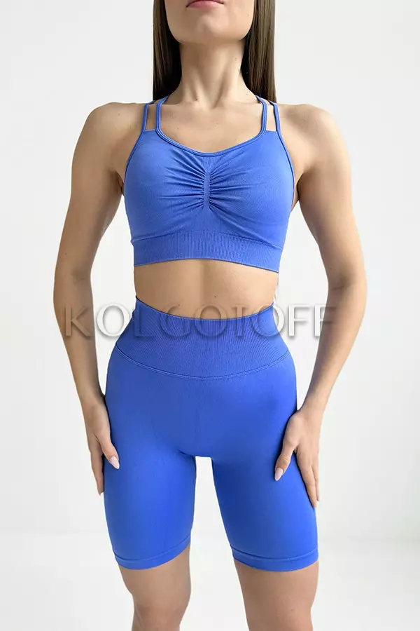 Бесшовный спортивный топ оптом TM KOLGOTOFF TOP Define Seamless