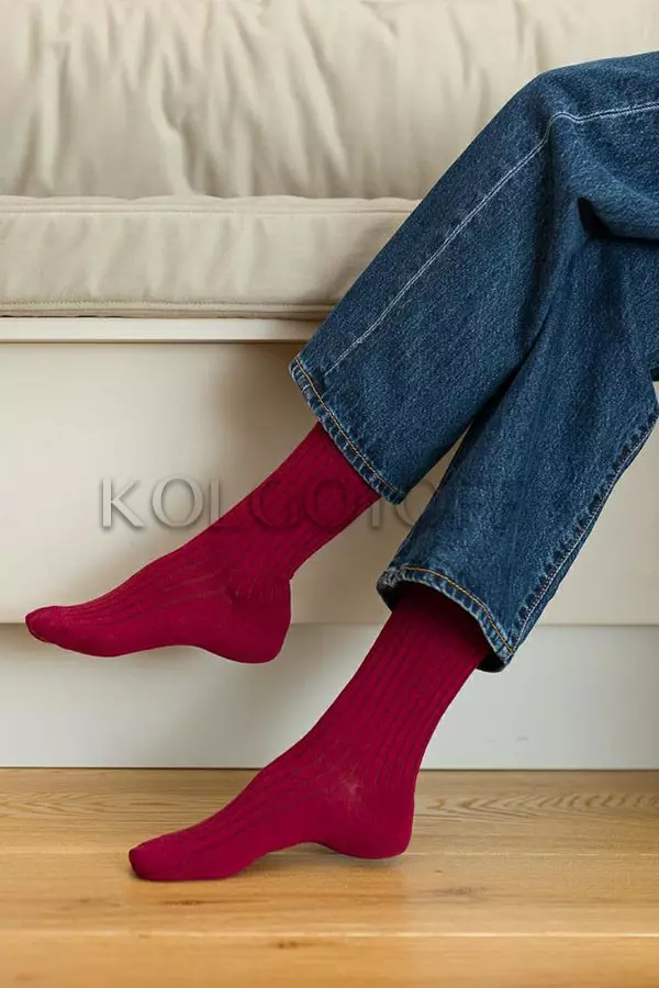 Носки женские с мериносовой шерстью оптом STEVEN ART 130 woman