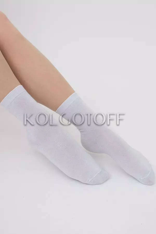 Носки женские хлопковые с люрексом оптом GIULIA WS3 classic LUREX