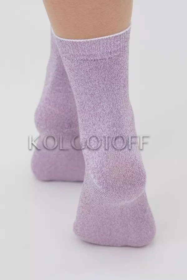 Носки женские хлопковые с люрексом оптом GIULIA WS3 classic LUREX