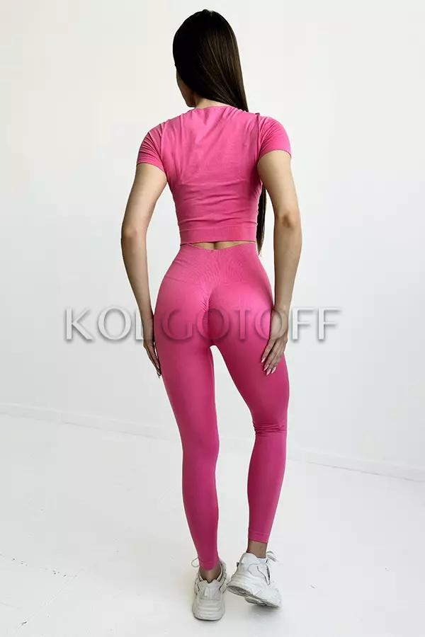 Бесшовные лосины с эффектом пуш-ап оптом GIULIA Leggings Shape