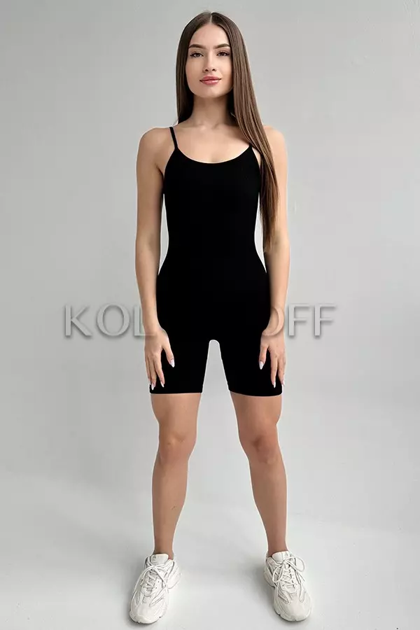 Бесшовный комбинезон оптом KOLGOTOFF Jumpsuit model 1 (тонкая бретель)