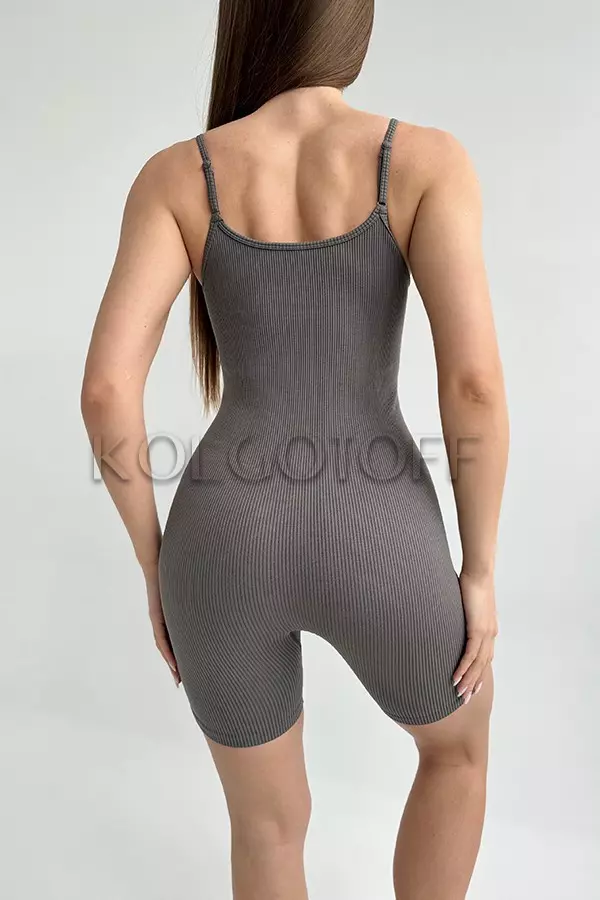 Бесшовный комбинезон оптом KOLGOTOFF Jumpsuit model 1 (тонкая бретель)