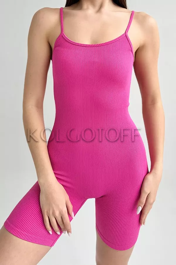 Бесшовный комбинезон оптом KOLGOTOFF Jumpsuit model 1 (тонкая бретель)