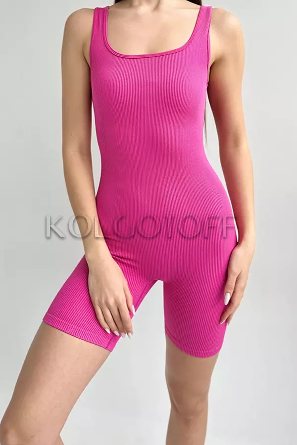 Бесшовный комбинезон оптом KOLGOTOFF Jumpsuit model 2 (широкая бретель)