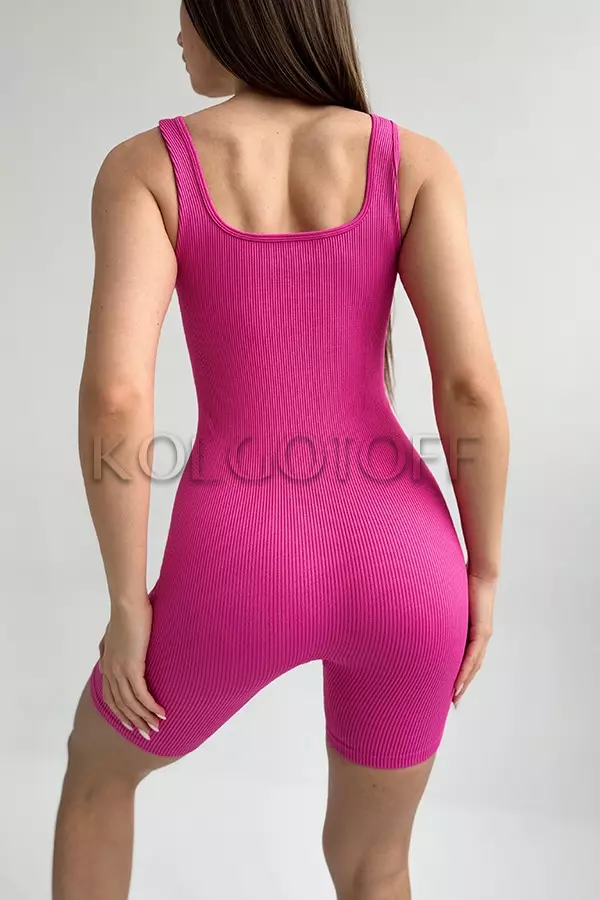 Бесшовный комбинезон оптом KOLGOTOFF Jumpsuit model 2 (широкая бретель)