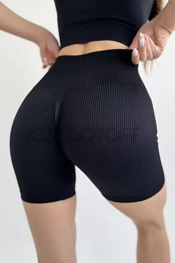 Женские шорты в рубчик оптом KOLGOTOFF Shorts RIBBED Push - Up