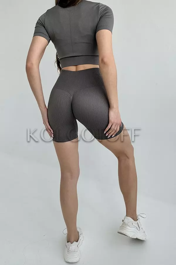 Женские шорты в рубчик оптом KOLGOTOFF Shorts RIBBED Push - Up