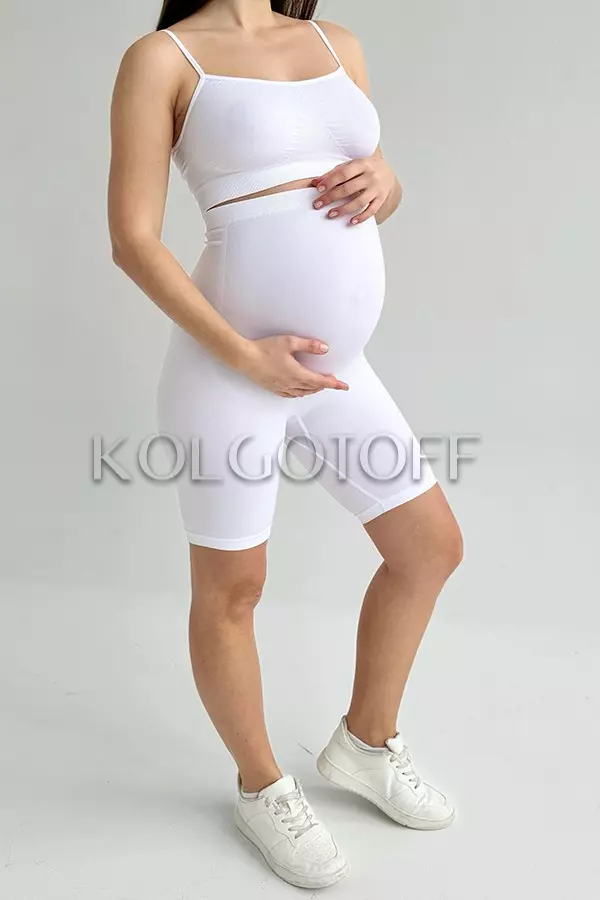Бесшовные велосипедки для будущих мам оптом KOLGOTOFF Mama Tracks