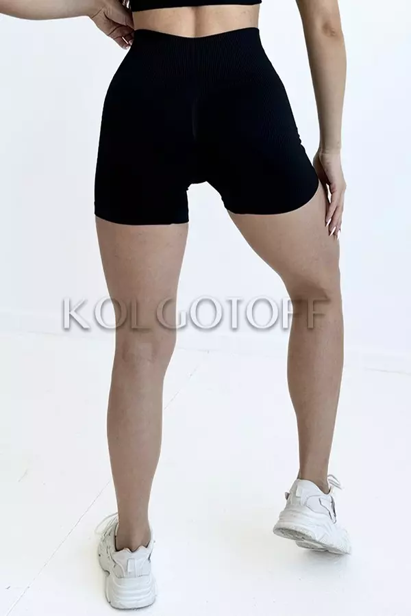 Женские шортики в рубчик оптом GIULIA SHORTS RIB SHAPE
