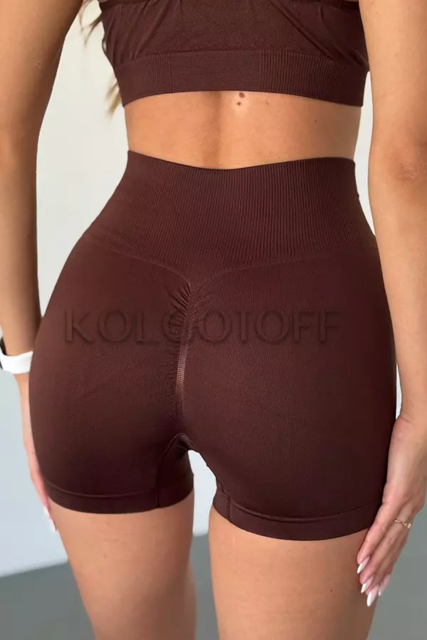Бесшовные шортики с эффектом пуш-ап оптом GIULIA Shorts Shape