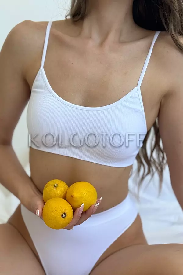 Топ бесшовный в рубчик оптом NTF CAMI TOP RIB