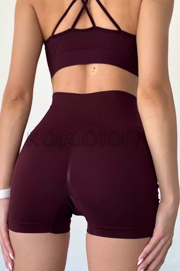 Бесшовные шортики с эффектом пуш-ап оптом NTF Shorts Shape