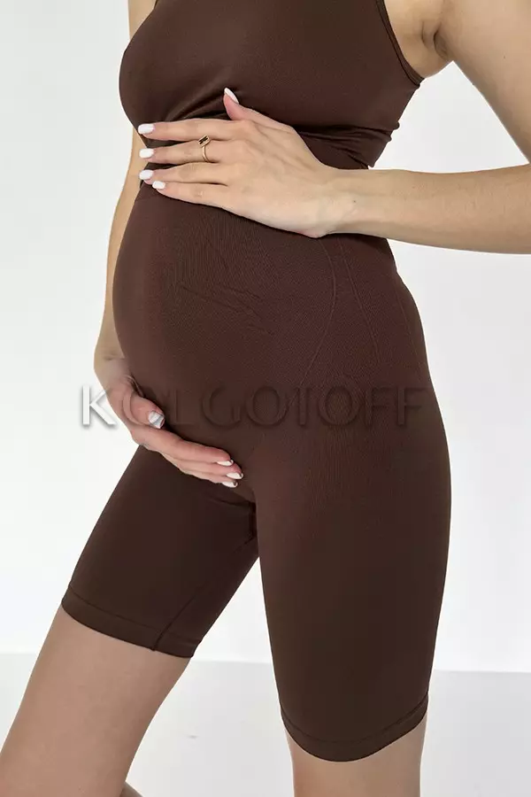 Бесшовные велосипедки для будущих мам оптом KOLGOTOFF Mama Tracks PUSH-UP