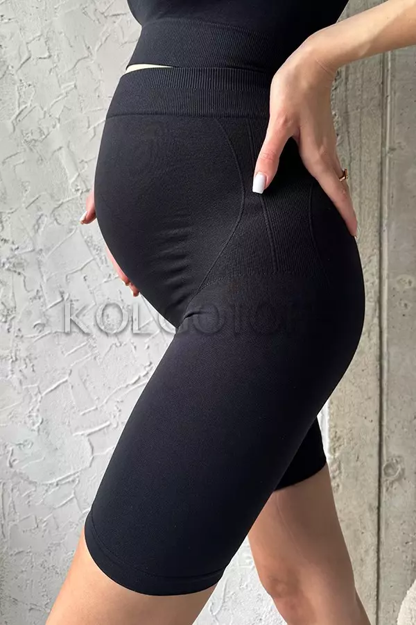 Бесшовные велосипедки для будущих мам оптом KOLGOTOFF Mama Tracks PUSH-UP