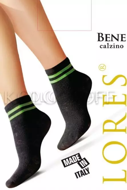 Носки женские с узором оптом LORES BENE calzino