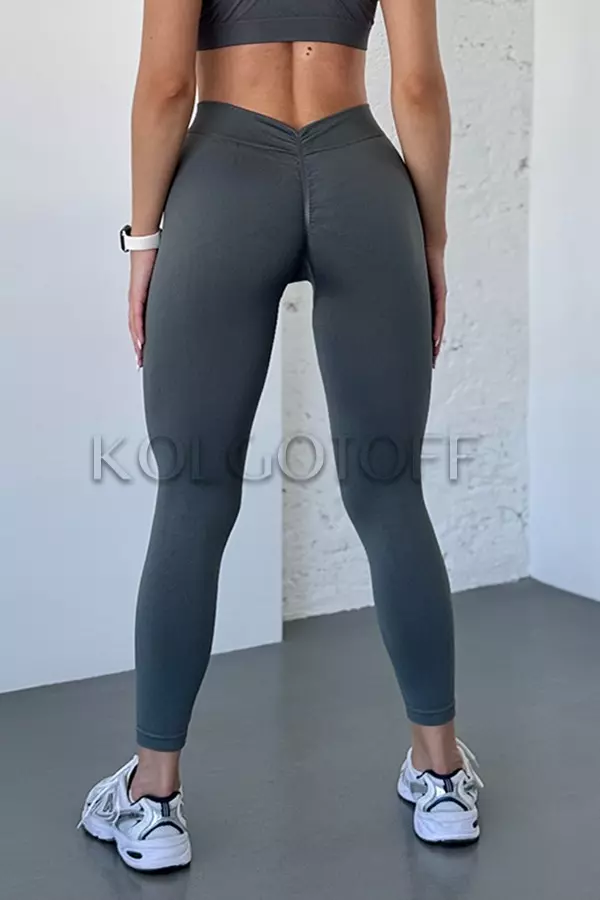 Бесшовные лосины с эффектом пуш-ап оптом NTF V- Leggings