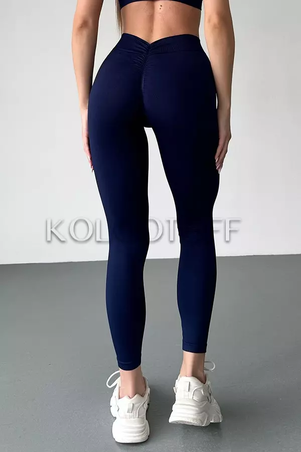 Бесшовные лосины с эффектом пуш-ап оптом NTF V- Leggings