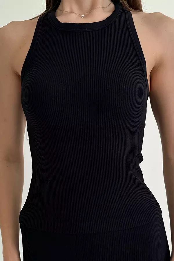 Майка бесшовная в рубчик оптом KOLGOTOFF CANOTTA RIBBED SPORT